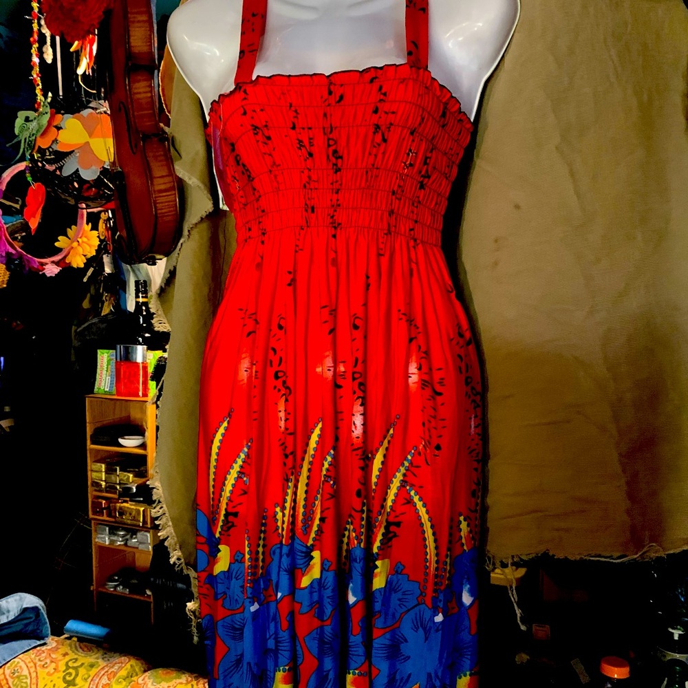 Spaghetti Strap Summer Dress